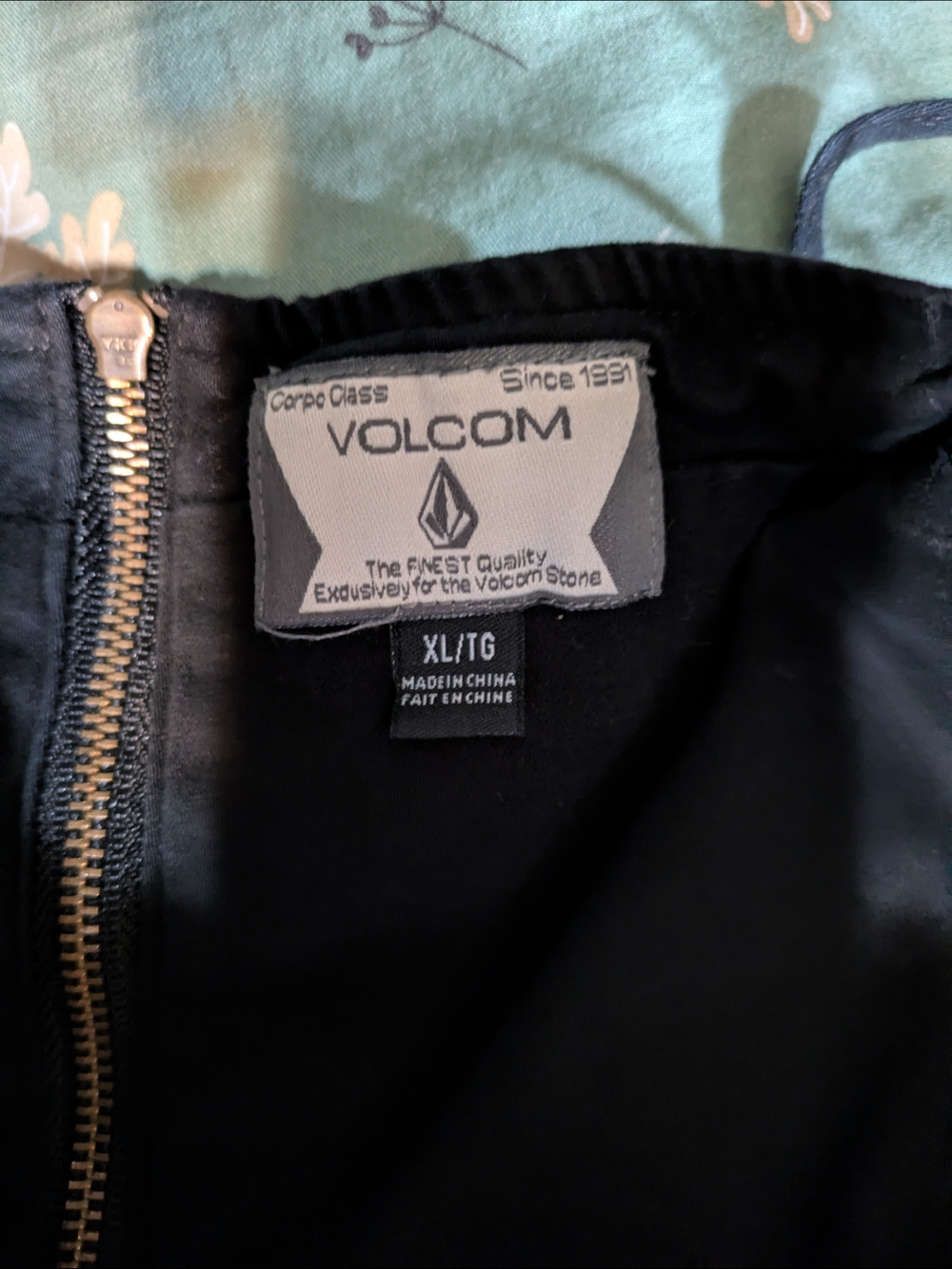 Volcom Black Strapless A-Line Dress - Picture 2 of 4
